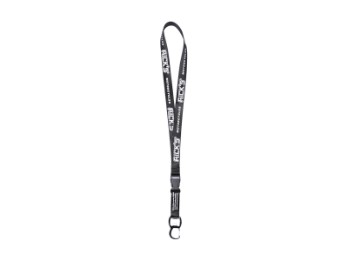 Rick´s Lanyard / Schlüsselband schwarz mit Flaschenöffner