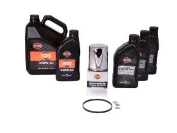 Service package M8 Softail from 2018, chrome oil filter