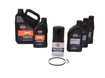service package M8 Softail from 2018, black oil filter