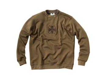 "West Coast Choppers Parts Crewneck" WCCSW007GN