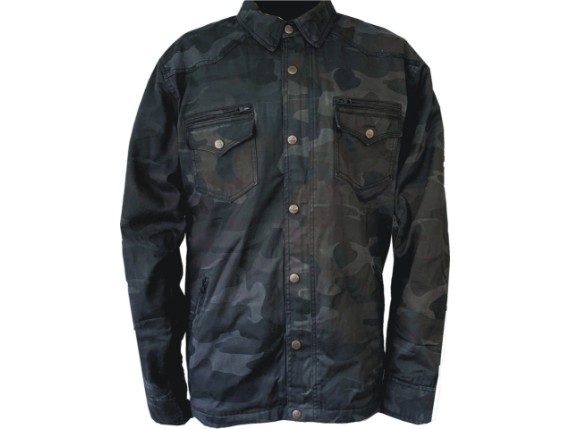 020-0014_Bores_Militaryjack_Lumberjackserie_camouflage-schwarz-vorne