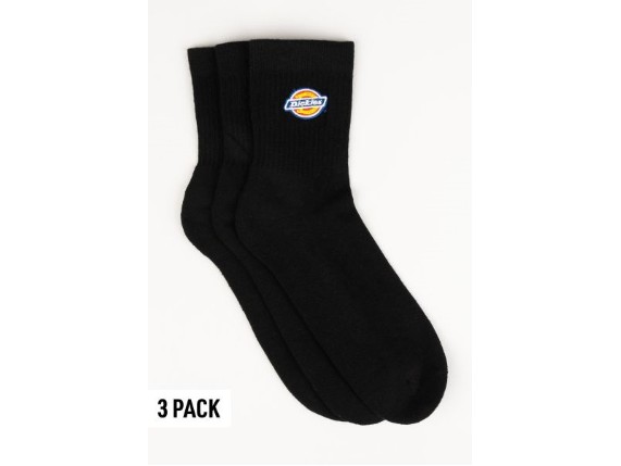 dickies-socken-valley-grove-mid-black-vorderansicht