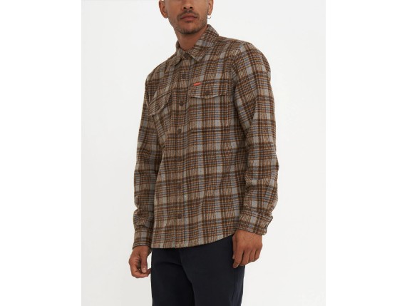 DMF235960.KalynCheckShirt.BrownCheck.1