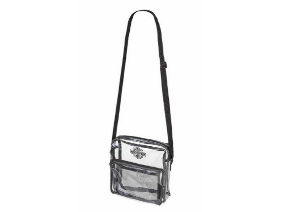Harley-Davidson-Clear-Security-Bag-A99662-Durchsichtig-Verstellbar-Sicher-283935969543