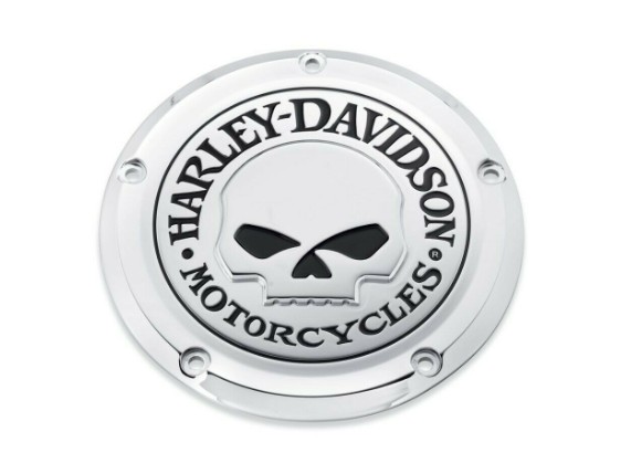 Harley-Davidson-Derbycover-Willie-G-Skull-25700469-Kupplungsdeckel-poliert-274356825150