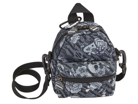 Harley-Davidson-Mini-Grtel-Umhngetasche-A99668-Rucksack-Design-div-Muster-273548236869-2