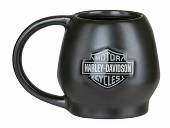 Harley-Davidson-Tasse-Sculpted-Skull-Becher-HDX-98616-Mug-Schwarz-Logo-283927856513-2