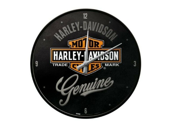 Harley-Davidson-Wanduhr-NOSTALGIC-GENUINE-NA51082-Ouarz-Uhr-283933625205