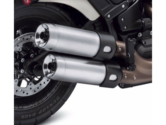 Original-Harley-Davidson-FAT-BOB-Auspuff-Endkappen-45-Satin-Chrome-65100123-282663606791-2