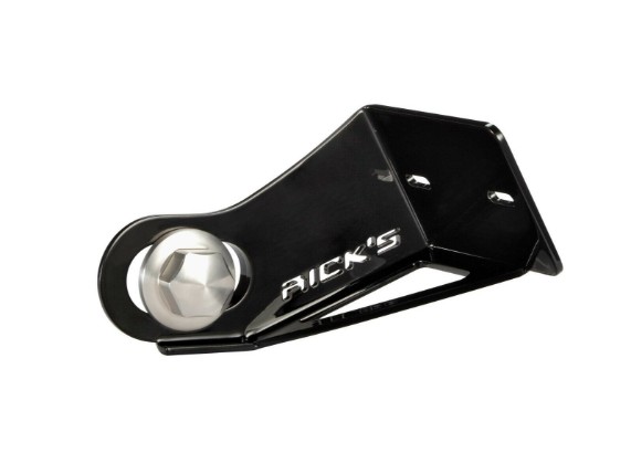 Ricks-Harley-Breakout-Kennzeichenhalter-kurz-seitlich-einzeln-glnzend-schwarz-273701867118