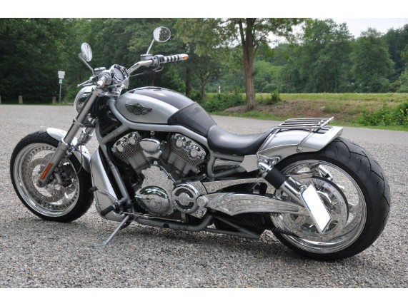 Ricks-Harley-Davidson-Blinkerhalter-Kit-hinten-CNC-gefrst-poliert-273221190995