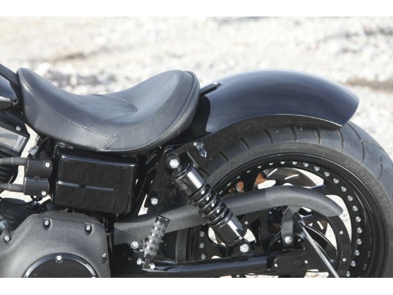 Ricks-Harley-Davidson-Blinkerhalter-Kit-hinten-CNC-gefrst-schwarz-glanz-273221049974-4