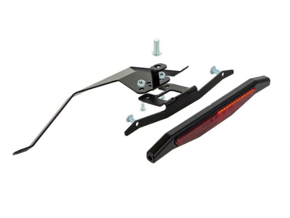 Ricks-Harley-Davidson-Blinkerhalterung-hinten-FXDR-schwarz-ohne-Blinker-283390672980