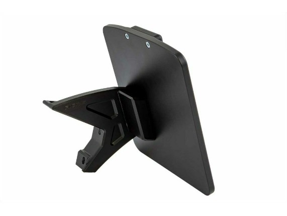 Ricks-Harley-Davidson-FXDR-seitlicher-Kennzeichenhalter-Kit-Alu-kurz-schwarz-DE-273701684887