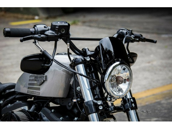 Ricks-Harley-Davidson-Sportster-Lenker-DIRT-TRACK-schwarz-matt-273779240158