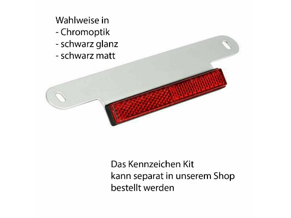 Ricks-Harley-Rckstrahler-m-Halteblech-Chromoptik-f-seitliches-Kennzeichenkit-283406798251