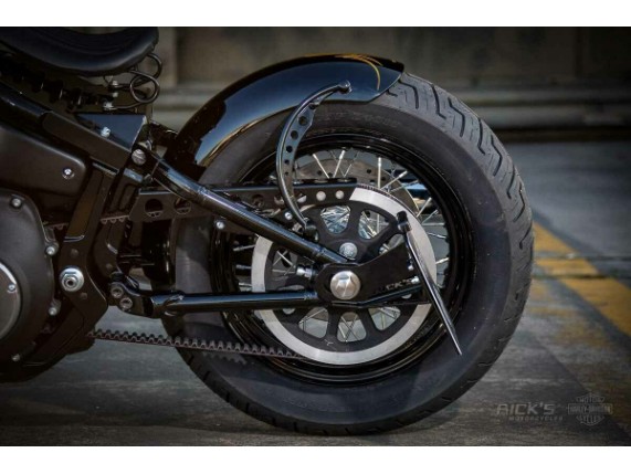 Ricks-Harley-Softail-00-07-seitlich-Kennzeichenhalter-Kit-kurz-glanz-schw-DE-283379039552-3