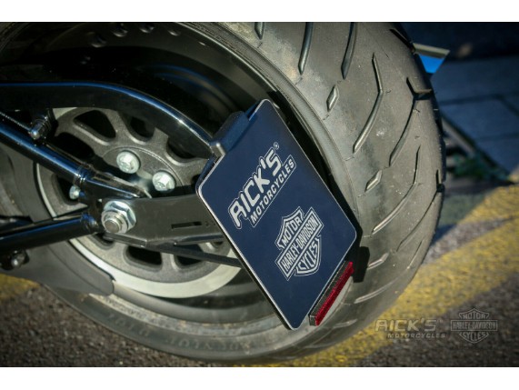 Ricks-Harley-Softail-08-17-seitlich-Kennzeichenhalter-matt-schw-TVABE-AT-273701359037-7