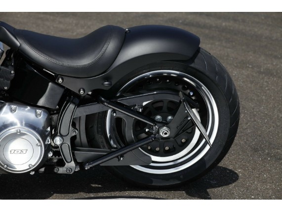 Ricks-Harley-Softail-TwinCam-00-06-Schutzblech-Fender-hinten-6200er-Reifen-TV-283000321077