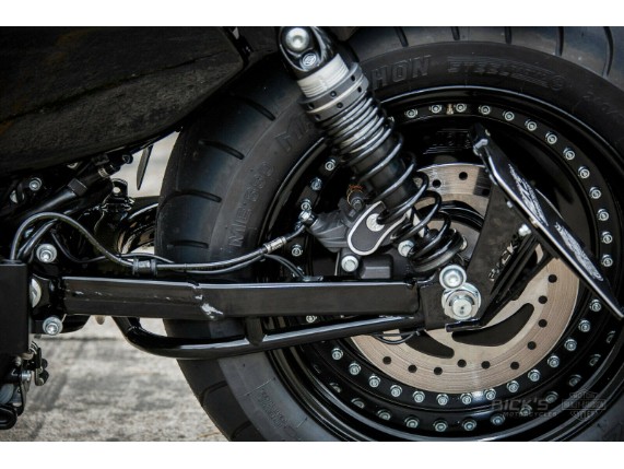 Ricks-Harley-Sportster-seitlich-Kennzeichenhalter-Kit-kurz-glanz-schwarz-CH-283376133554-11