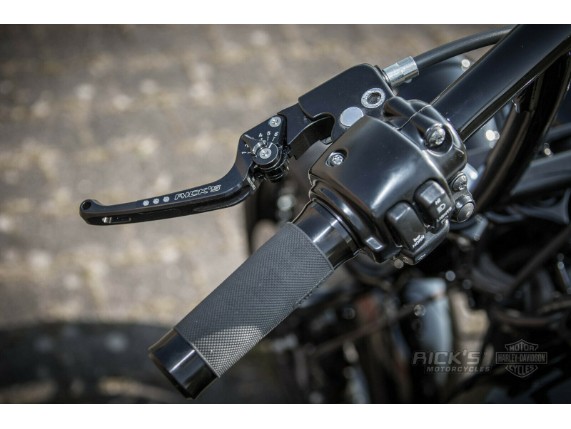 Ricks-Harley-V-Rod-2002-2005-verstellbare-Brems-und-Kupplungshebel-in-schwarz-283409384183-7