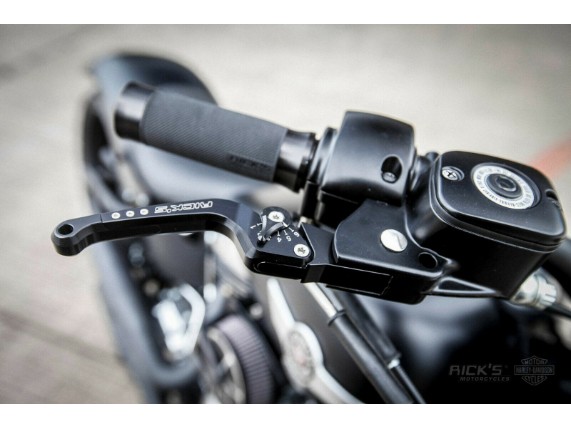 Ricks-Harley-V-Rod-2006-2017-verstellbare-Brems-und-Kupplungshebel-in-schwarz-273751268961-12