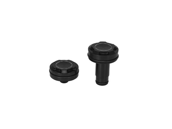 S8-3BO1500-0 Fat Bob Achscover Radachse vorne, schwarz, Premium Kopie