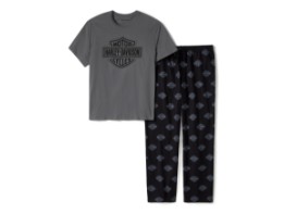 Harley-Davidson® Pyjama Herren Bar & Shield 