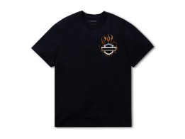 Let´s Fucking Ride “ Chrome Skull Graphic Tee"