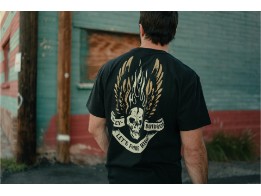 T-Shirt "Unisex LFR Winged Skull Short Sleeve Shirt" 