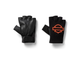 Damen Handschuhe fingerlos Dyna Knit schwarz