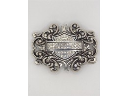 Harley-Davidson® Womens Belt Buckle Bar & Shield Scroll