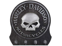 Schlüsselbrett H-D Skull