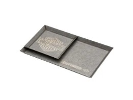 Tray Set Metal Valet Bar & Shield