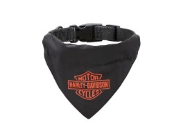 Hunde Bandana Bar & Shield 30-46 cm schwarz S/M