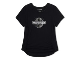 Beveled Bar & Shield Bling t-Shirt - Harley-Davidson Black