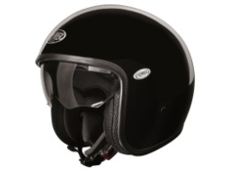 Jethelm Vintage U9, schwarz glanz
