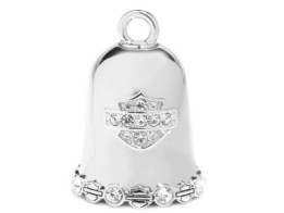 Harley Davidson Bling Bar & Shield Logo Edge Detail Ride Bell 
