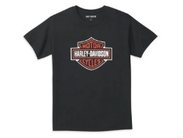 T-Shirt Bar & Shield Black