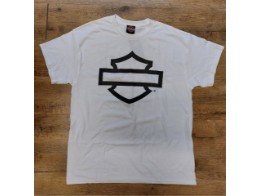 T-Shirt Open B&S on White 