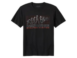 T-Shirt Evolution schwarz
