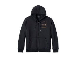 Hoodie "Willie G™ Skull Sherpa Zip-Up Black
