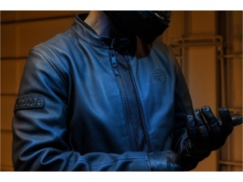 Lederjacke Paradigm Triple-Vent 2.0 schwarz