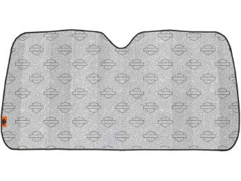 Glitter Bar & Shield Logo Accordion Auto Sunshade