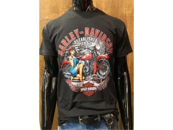 Dealer T-Shirt Rosie Schwarz