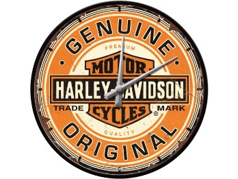 Nostagic Harley-Davidson Wall Clock