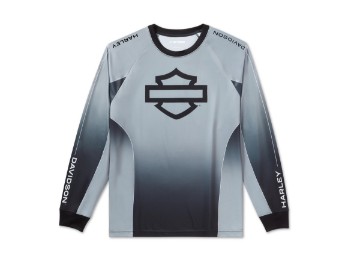 Speedway Moto Jersey silber/grau Tech-Shirt