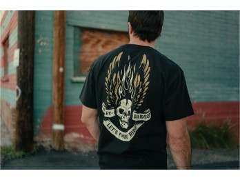 T-Shirt "Unisex LFR Winged Skull Short Sleeve Shirt" 
