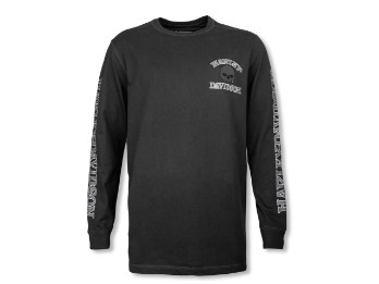 LONGSLEEVE WILLIE G SKULL BLACK