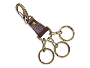 Antique Brass Split Rings Schlüsselanhänger